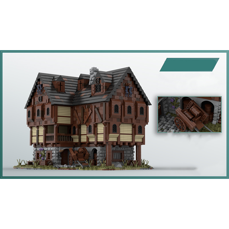 5098pcs MOC MOC Rumah Abad Per - Kids Education Pdf ulasan dan harga