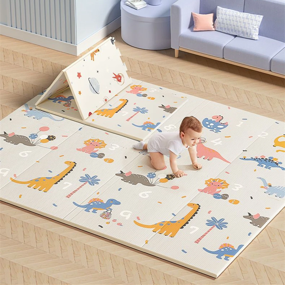 Karpet Anak Lipat Edukatif Non - Kids Education Rug ulasan dan harga