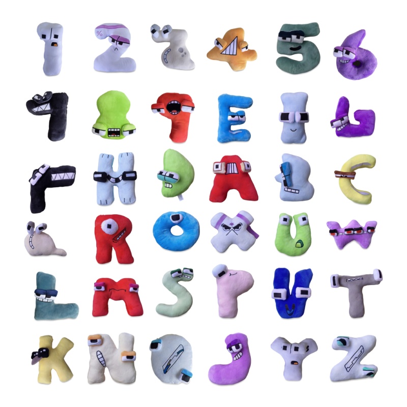 26 Pcs Set Mainan Boneka Alfab - Kids Education Movies ulasan dan harga