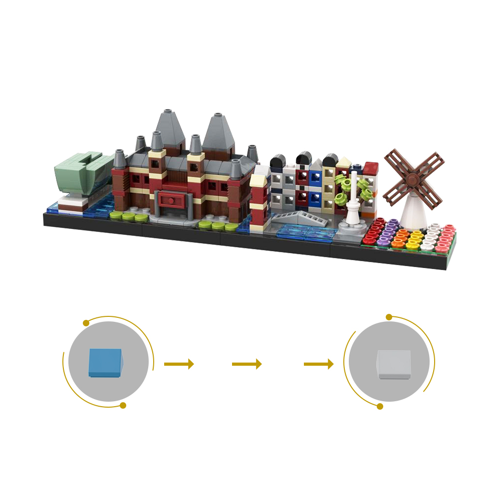 Blok Bangunan Kota MOC Movie A - Kids Education Pdf ulasan dan harga