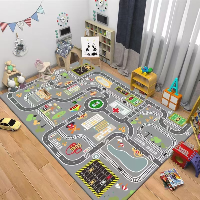 Karpet Lalu Lintas Jalan Raya  - Kids Education Nursery ulasan dan harga