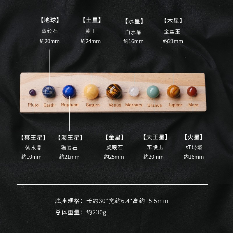 Bola kristal Model Planet tata - Solar System Model ulasan dan harga