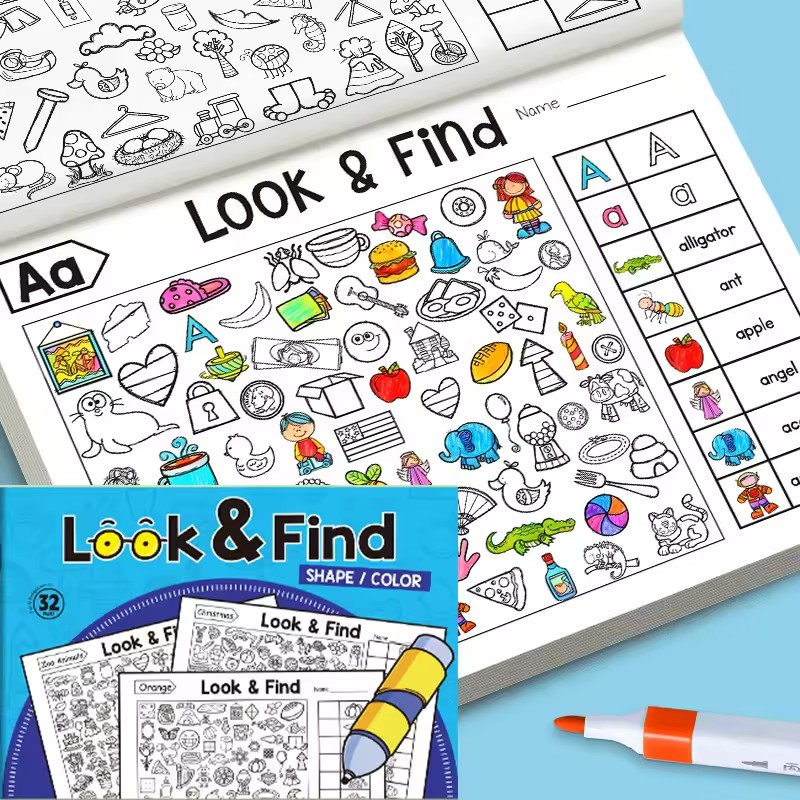 Buku Mewarnai Temukan dan Gamb - Kids Education In Us ulasan dan harga