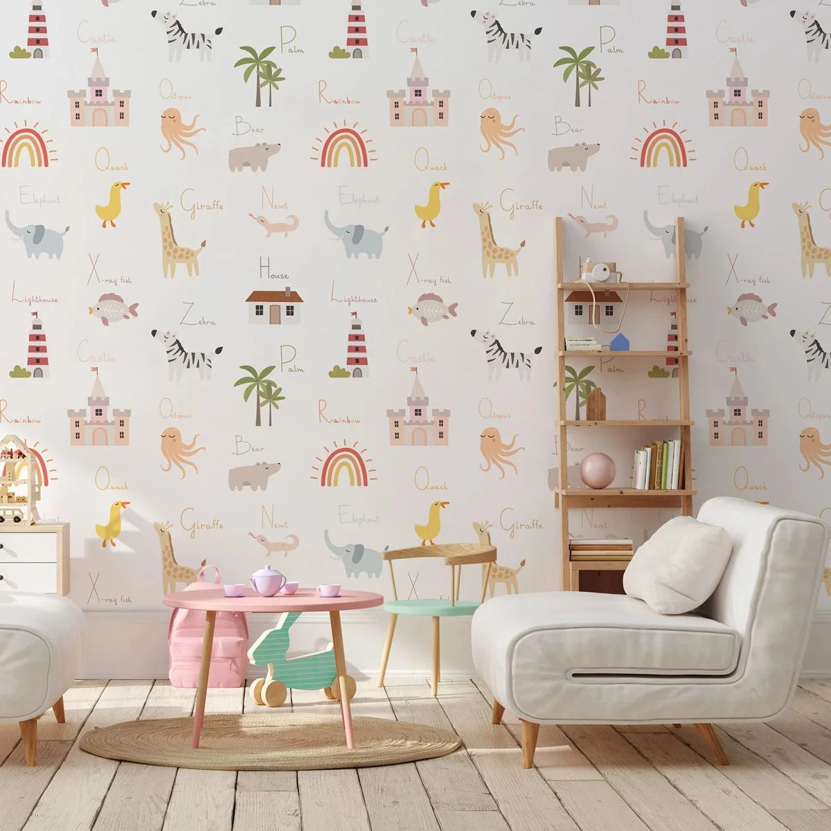Wallpaper Edukasi Anak Tempel  - Kids Education Nursery ulasan dan harga