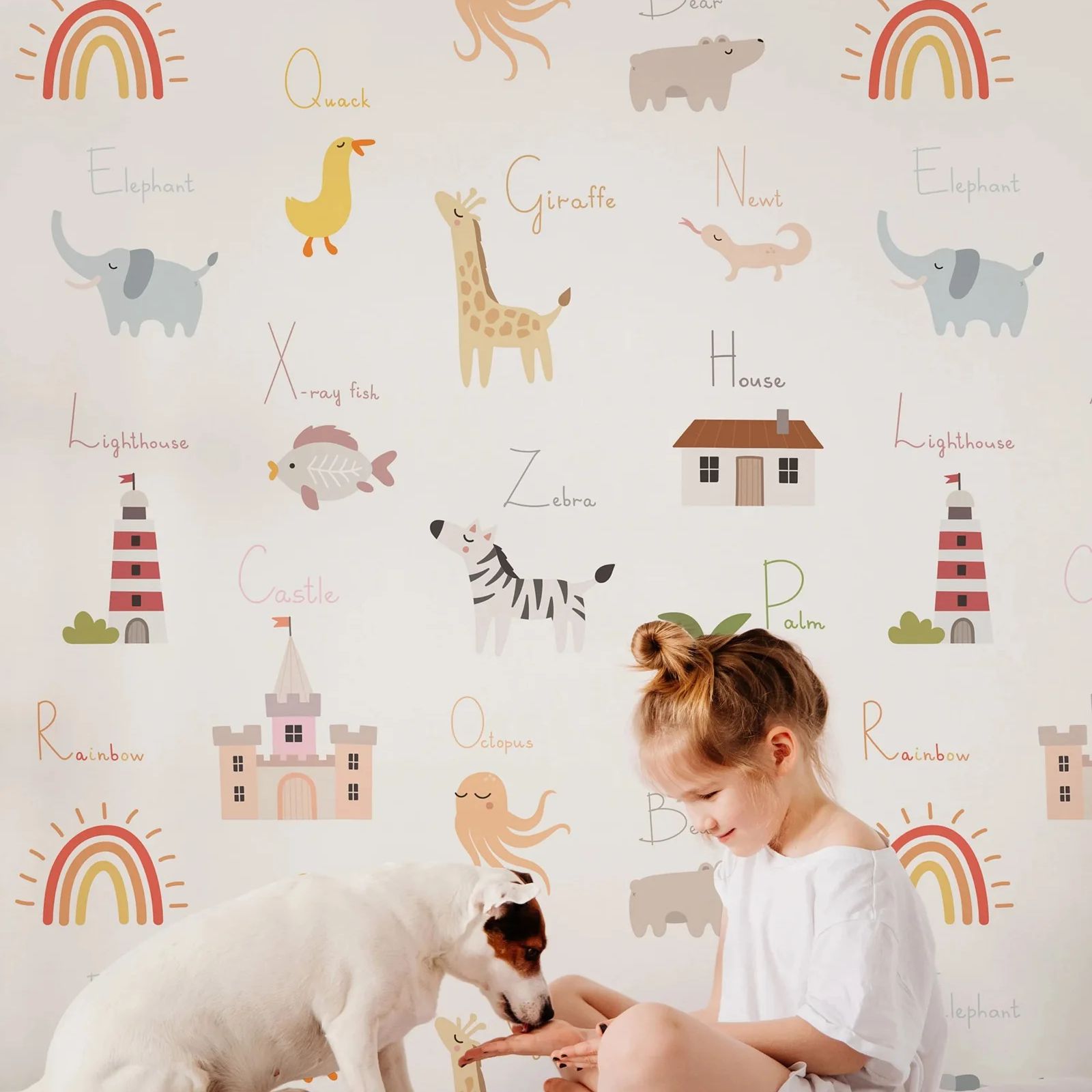 Wallpaper Edukasi Anak Tempel  - Kids Education Nursery ulasan dan harga