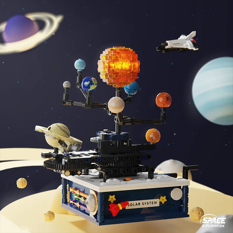 FUNXINEE Seri Eksplorasi Luar  - Solar System Model ulasan dan harga