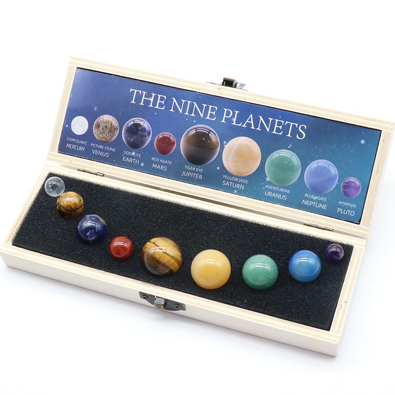 Kristal Alam 8 9 planet bola t - Solar System Model ulasan dan harga