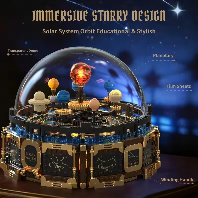 989PCS Blok Bangunan Model Sis - Solar System Model ulasan dan harga