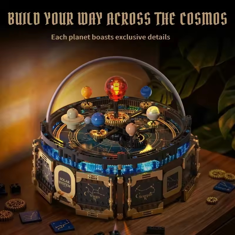 989PCS Blok Bangunan Model Sis - Solar System Model ulasan dan harga