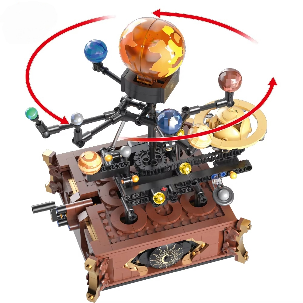 MOC Creative Space Model Plane - Solar System Model ulasan dan harga
