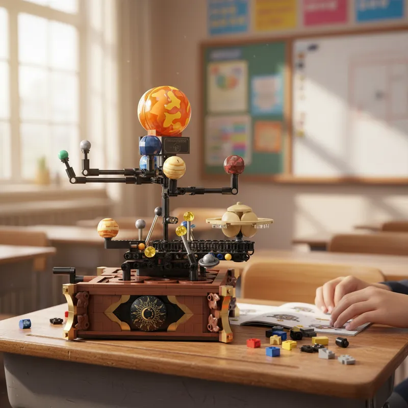 MOC Creative Space Model Plane - Solar System Model ulasan dan harga